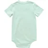 Body infantil de manguitos curtos com bolso (bebé)