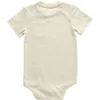 Body infantil de manguitos curtos com bolso (bebé)