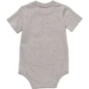 Body infantil de manguitos curtos com bolso (bebé)