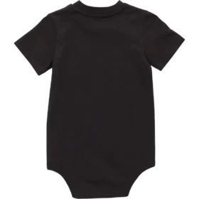 Body infantil de manguitos curtos com bolso (bebé)