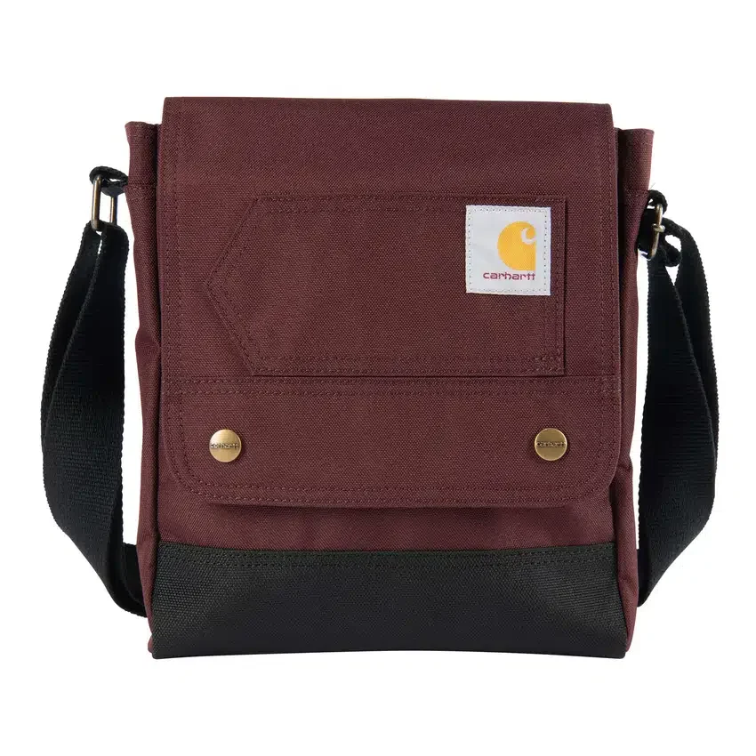 Bolsa a tiracolo com fecho de pressão