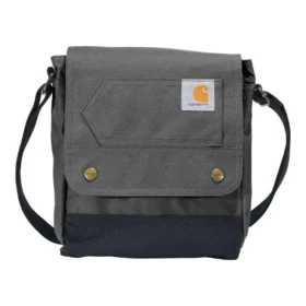 Bolsa a tiracolo com fecho de pressão