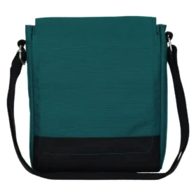 Bolsa a tiracolo com fecho de pressão