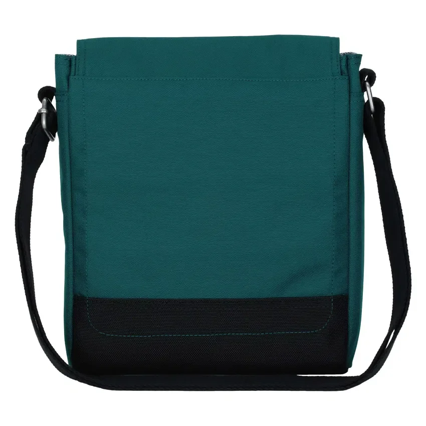 Bolsa a tiracolo com fecho de pressão