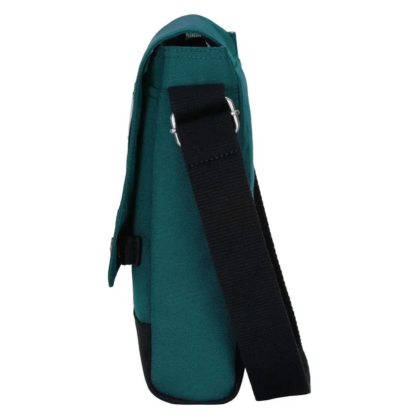 Bolsa a tiracolo com fecho de pressão