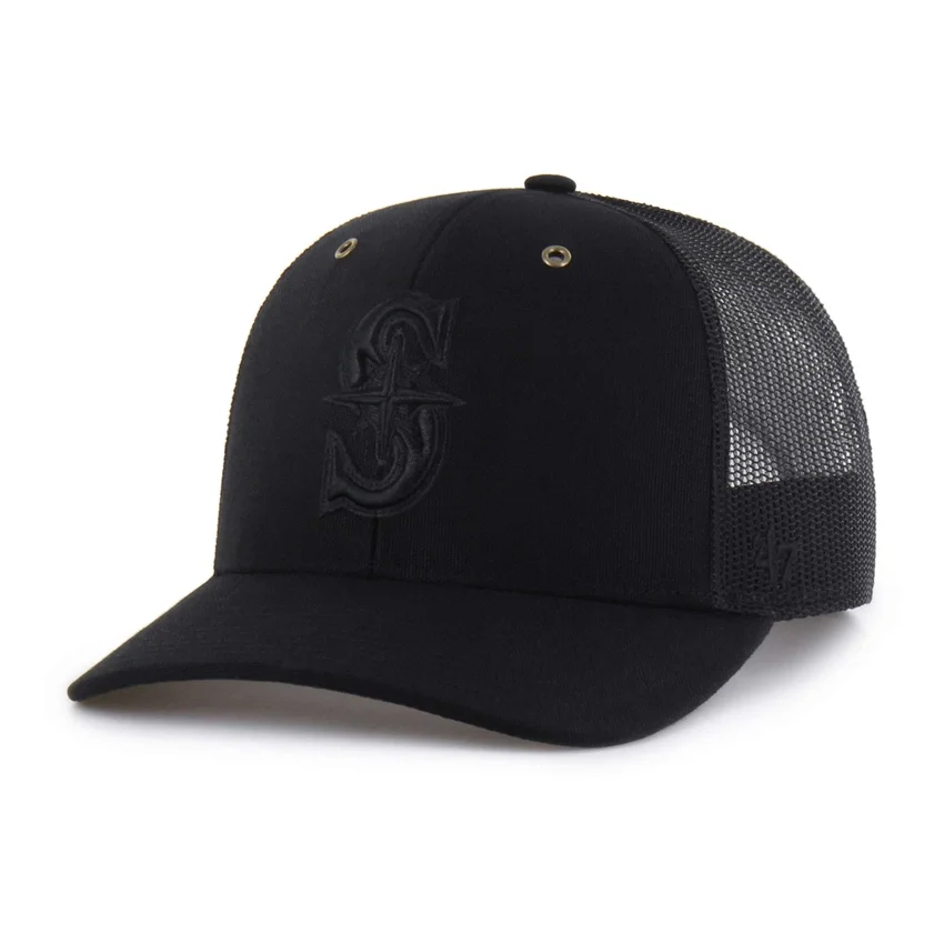 Boné de camionista dos Seattle Mariners '47