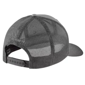 Boné de camionista Rugged Flex™ em sarja com malha nas costas e emblema