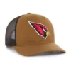 Boné Trucker '47 dos Arizona Cardinals, corte descontraído