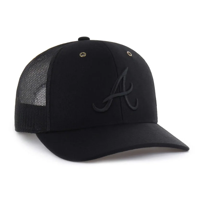 Boné Trucker '47 dos Atlanta Braves