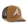 Boné Trucker '47 dos Atlanta Braves