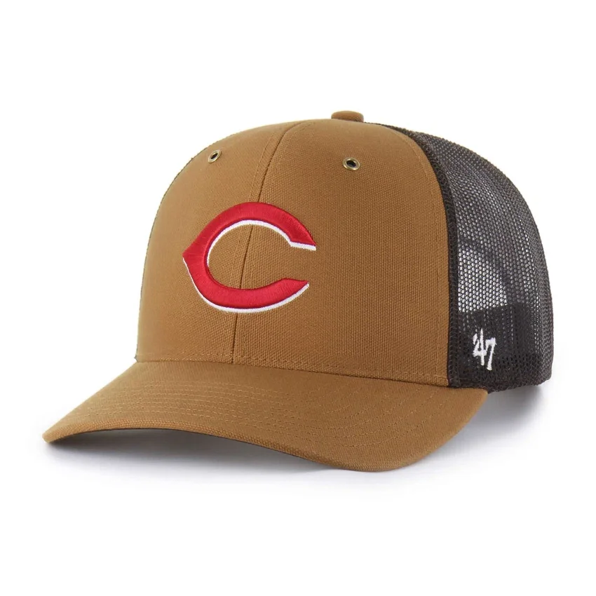 Boné Trucker '47 dos Cincinnati Reds