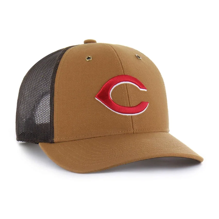 Boné Trucker '47 dos Cincinnati Reds