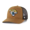Boné Trucker '47 dos Jacksonville Jaguars, corte descontraído