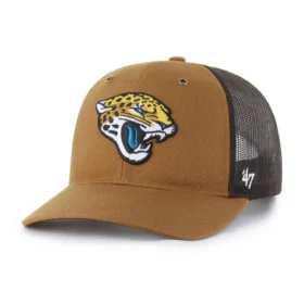 Boné Trucker '47 dos Jacksonville Jaguars, corte descontraído