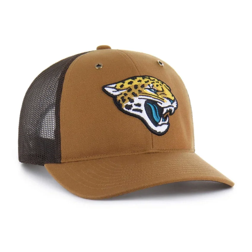 Boné Trucker '47 dos Jacksonville Jaguars, corte descontraído