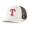 Boné Trucker '47 dos Texas Rangers, sem tingir