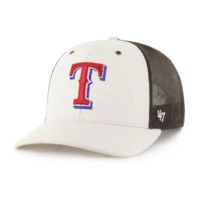 Boné Trucker '47 dos Texas Rangers, sem tingir