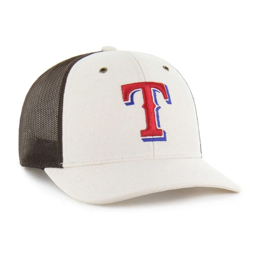 Boné Trucker '47 dos Texas Rangers, sem tingir