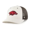 Boné Trucker '47 não tingido dos Arkansas Razorbacks