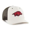 Boné Trucker '47 não tingido dos Arkansas Razorbacks