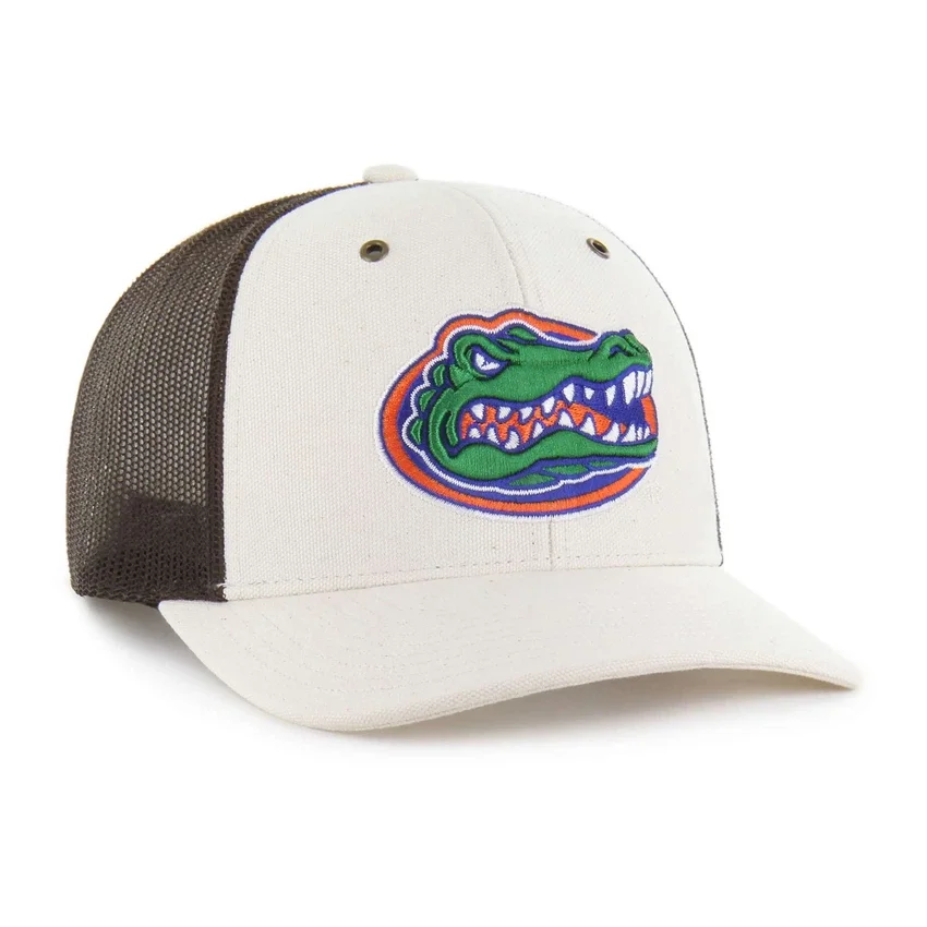 Boné Trucker '47 não tingido dos Florida Gators