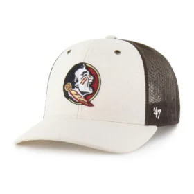Boné Trucker '47 não tingido dos Florida State Seminoles