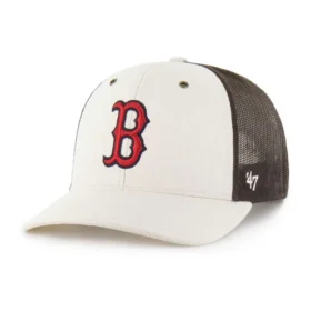 Boné Trucker '47 sem tingir dos Boston Red Sox