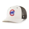 Boné Trucker '47 sem tingir dos Chicago Cubs