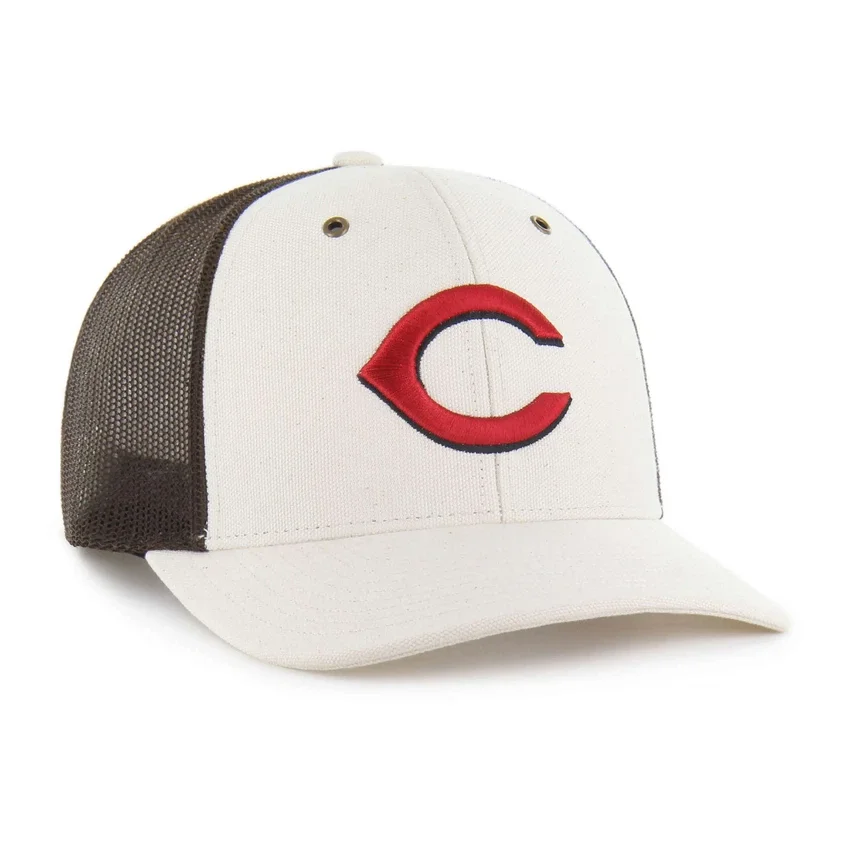 Boné Trucker '47 sem tingir dos Cincinnati Reds