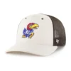 Boné Trucker '47 sem tingir dos Kansas Jayhawks