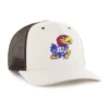 Boné Trucker '47 sem tingir dos Kansas Jayhawks