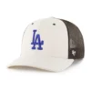 Boné Trucker '47 sem tingir dos Los Angeles Dodgers
