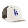 Boné Trucker '47 sem tingir dos Los Angeles Dodgers