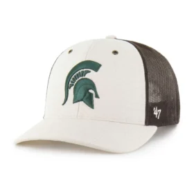 Boné Trucker '47 sem tingir dos Michigan State Spartans