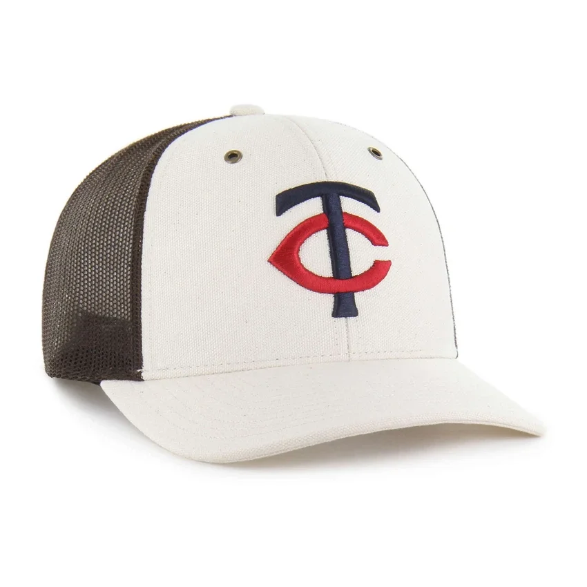 Boné Trucker '47 sem tingir dos Minnesota Twins
