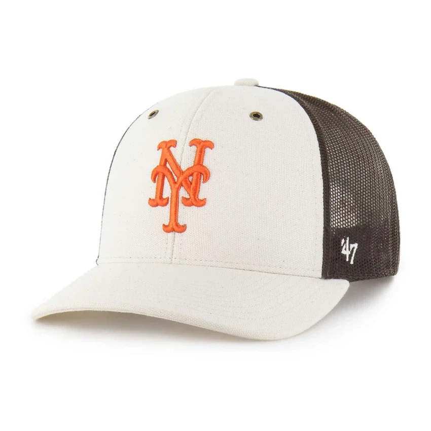 Boné Trucker '47 sem tingir dos New York Mets