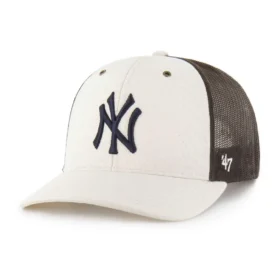 Boné Trucker '47 sem tingir dos New York Yankees