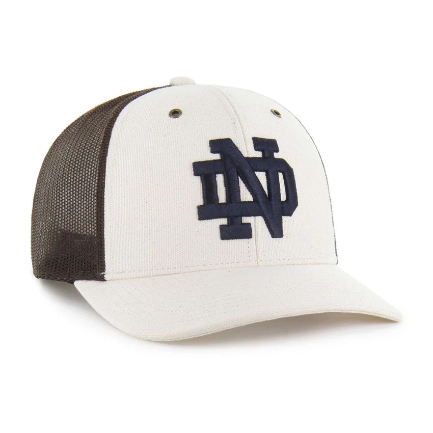 Boné Trucker '47 sem tingir dos Notre Dame Fighting Irish