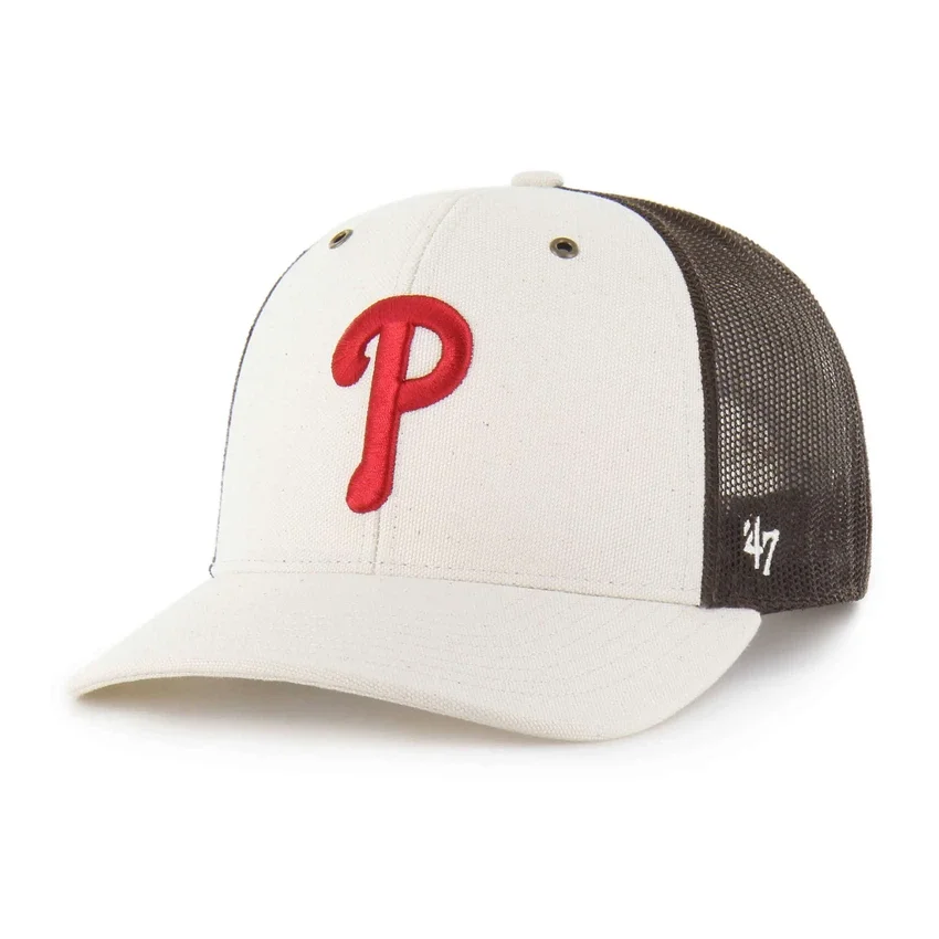 Boné Trucker '47 sem tingir dos Philadelphia Phillies