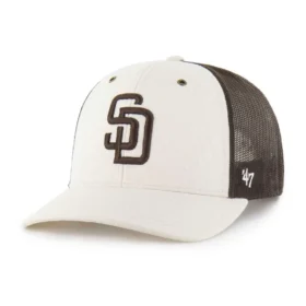 Boné Trucker '47 sem tingir dos San Diego Padres