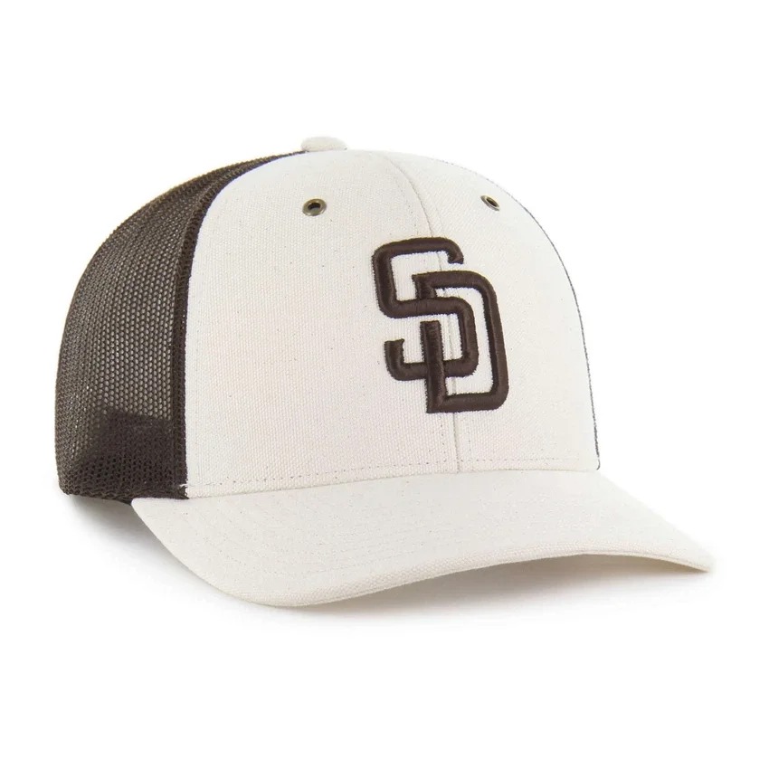 Boné Trucker '47 sem tingir dos San Diego Padres