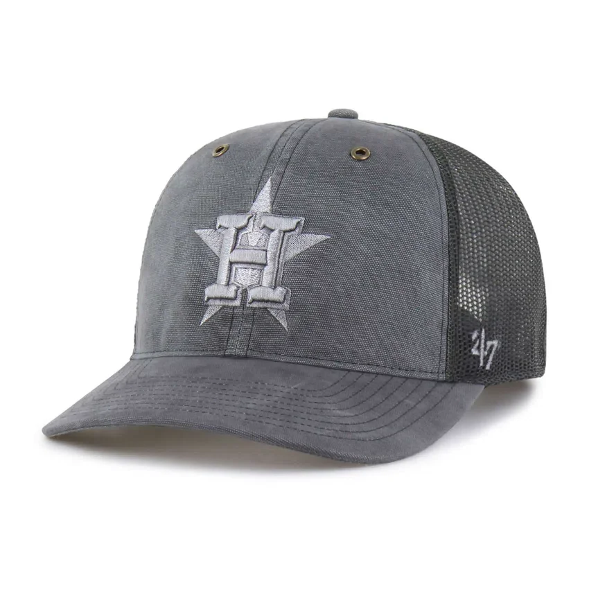 Boné Trucker '47 tingido dos Houston Astros, corte descontraído
