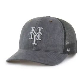 Boné Trucker '47 tingido dos New York Mets, corte descontraído