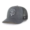 Boné Trucker '47 tingido dos San Francisco Giants, corte descontraído