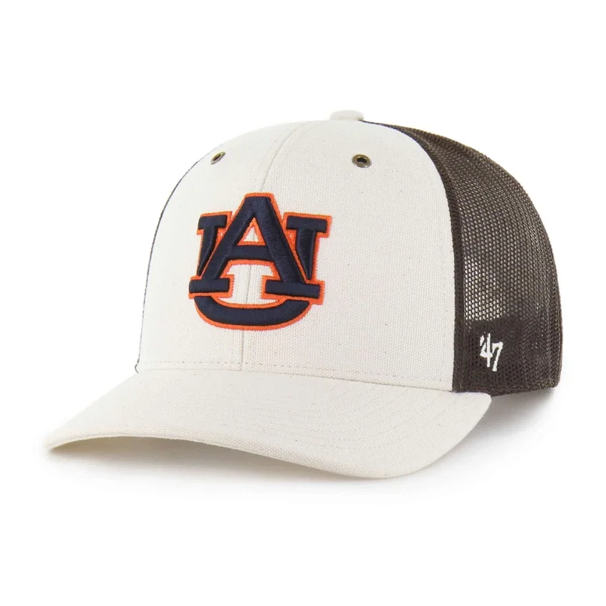 Boné Trucker Auburn Tigers '47 sem tingir
