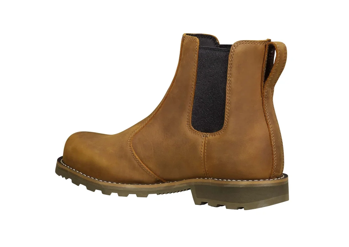Botas Chelsea Frontier com biqueira de aço resistentes à água para mulher