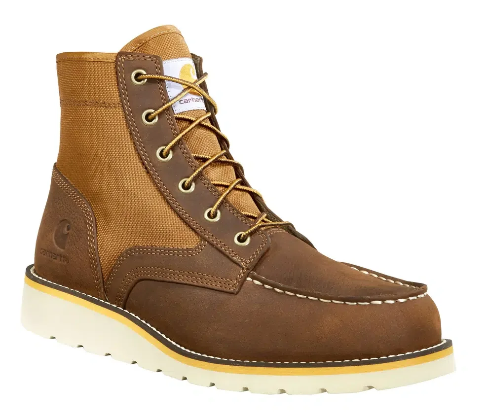 Bota de cunha com biqueira Moc de 6"