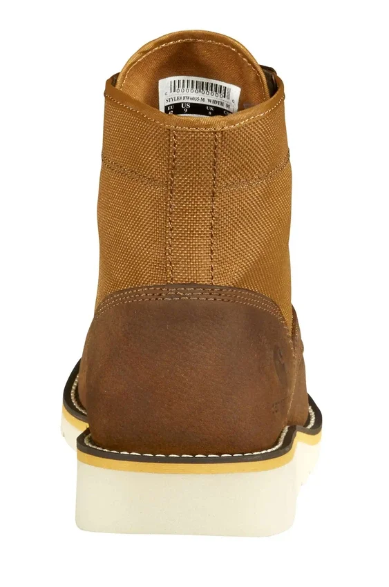 Bota de cunha com biqueira Moc de 6"