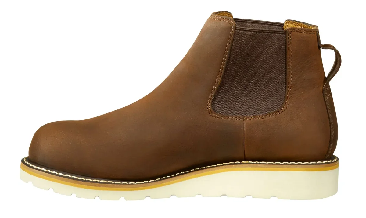 Bota Chelsea com cunha
