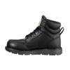 Bota de trabalho feminina Millbrook de 6" com biqueira Nano impermeável e salto em cunha